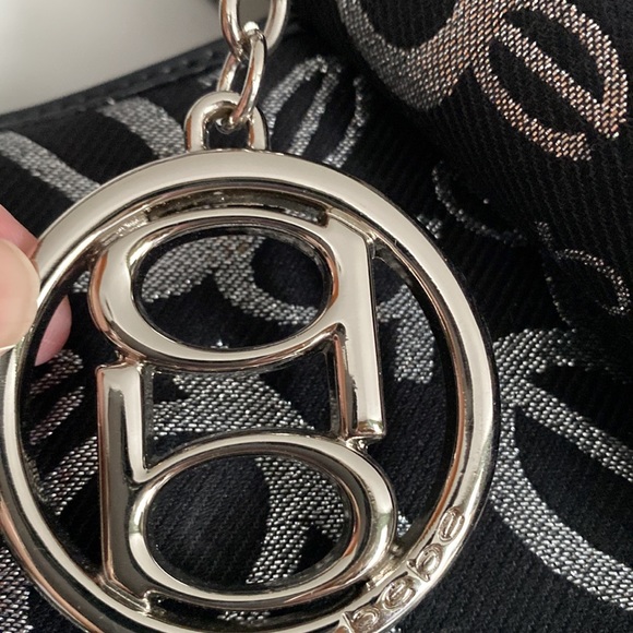 NWT BEBE SOHO LOGO TOTE - Picture 2 of 7